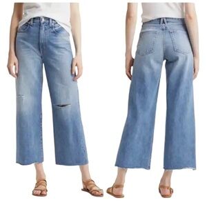 NEW WITH TAGS SLVRLAKE WOMEN'S‎ PREMIUM DENIM GRACE CROP JEANS